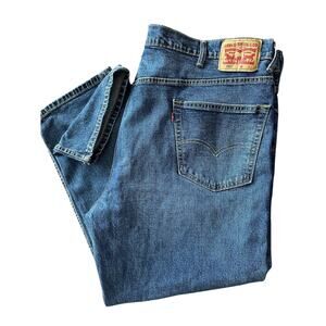 LEVIS 550 relaxed, 46X29 Dark Blue Wash, Cotton Blend 2017 *SUPER CLEAN
